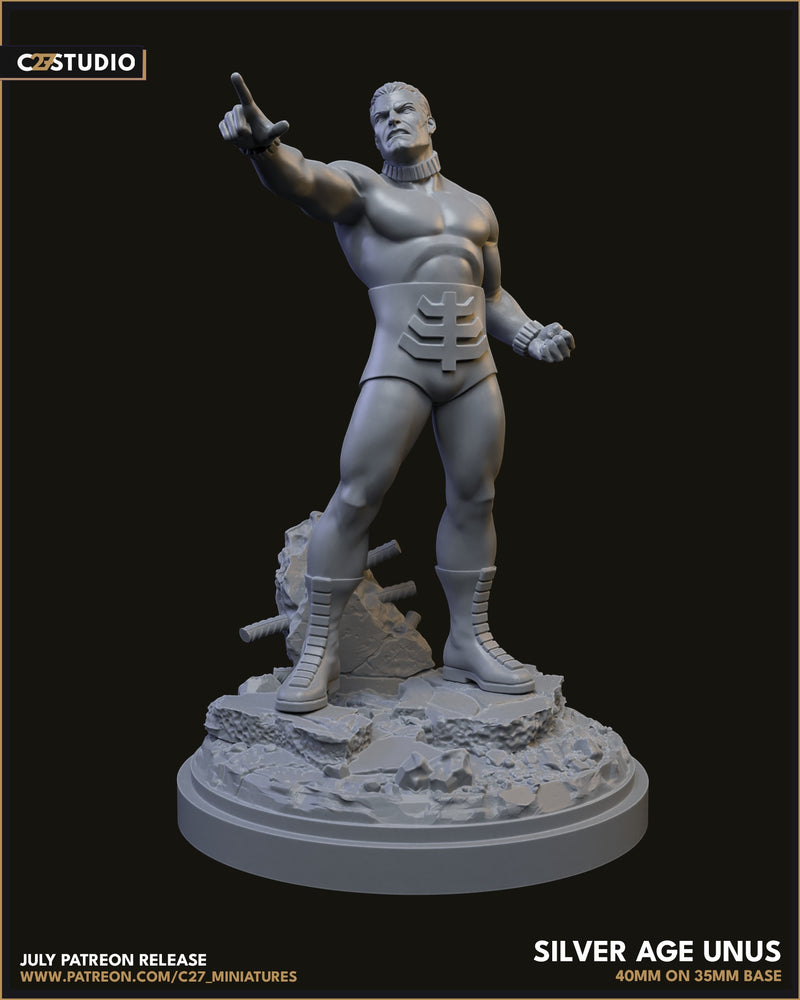 Silver Age Unus - Marvel MCP-Compatible Resin Miniature