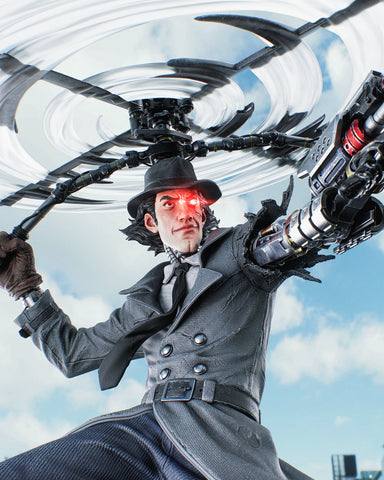 Inspector Gadget Resin Statue - view 1