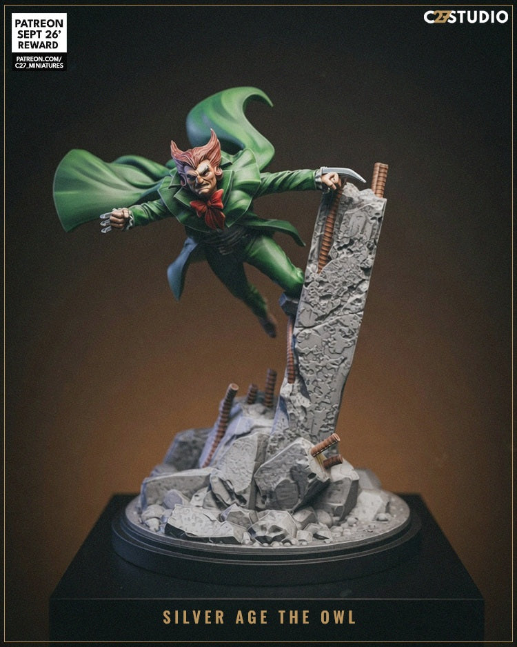 The Owl - Marvel MCP-Compatible Resin Miniature