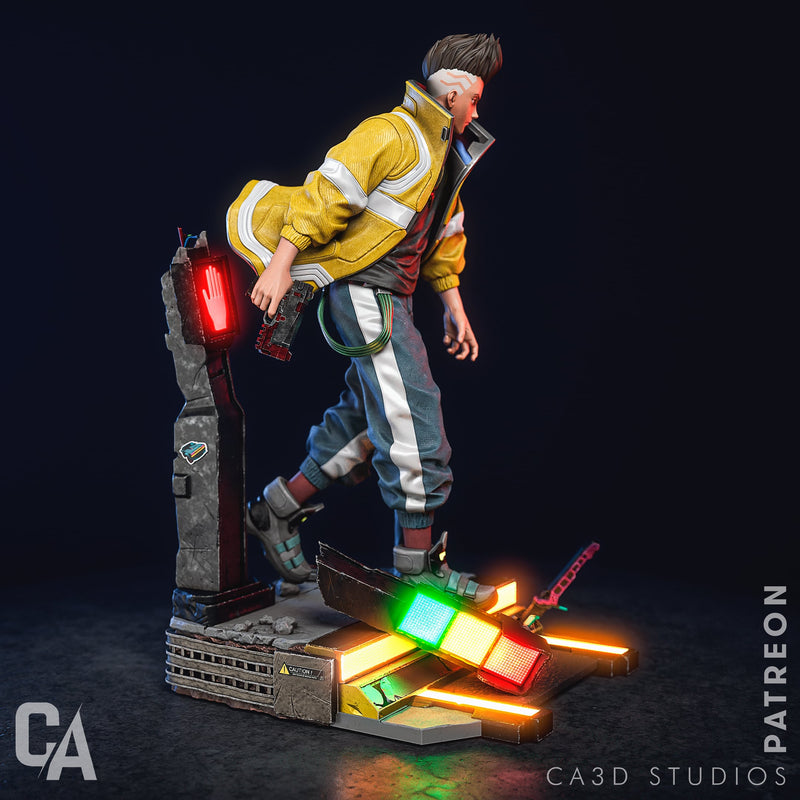 David Martinez Resin Statue - view 5