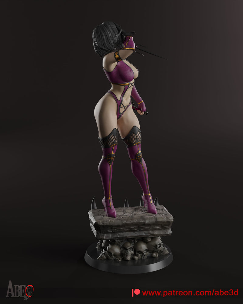 Mileena Resin Statue - view 7