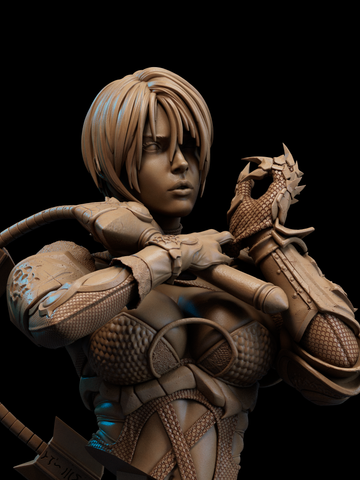 Ivy Valentine Resin Bust - view 1