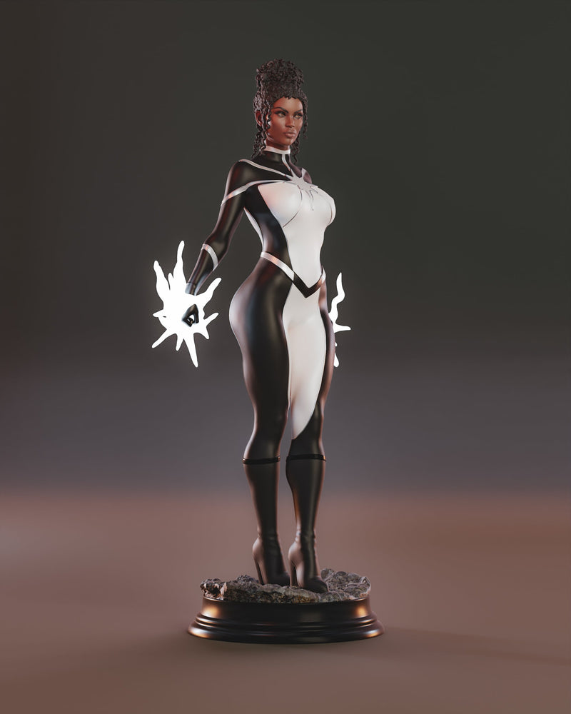 Monica Rambeau - Photon Resin Statue - view 4