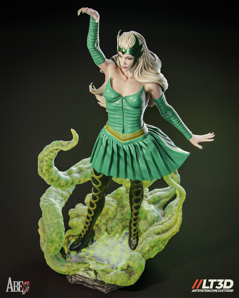 Enchantress Resin Statue - view 5