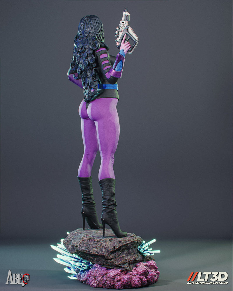Nebula Resin Statue - view 5