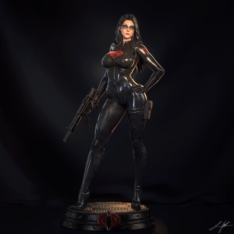 Baroness Resin Statue - view 2