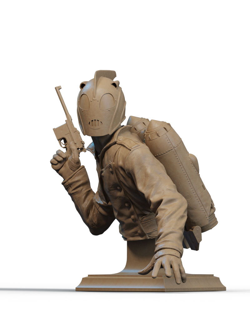 Rocketeer Resin Bust - view 2