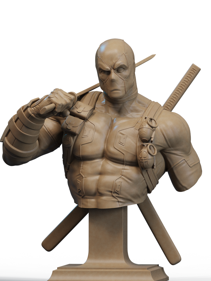 Deadpool Resin Bust - view 2