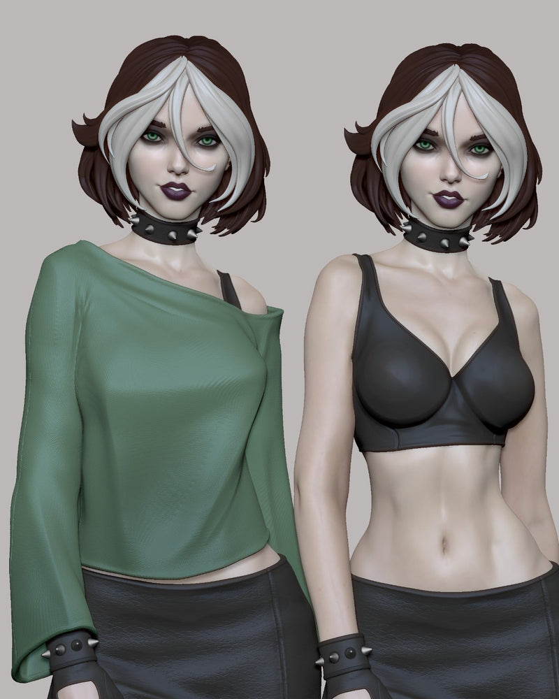 Rogue Resin Statue - Design 1 - view 6