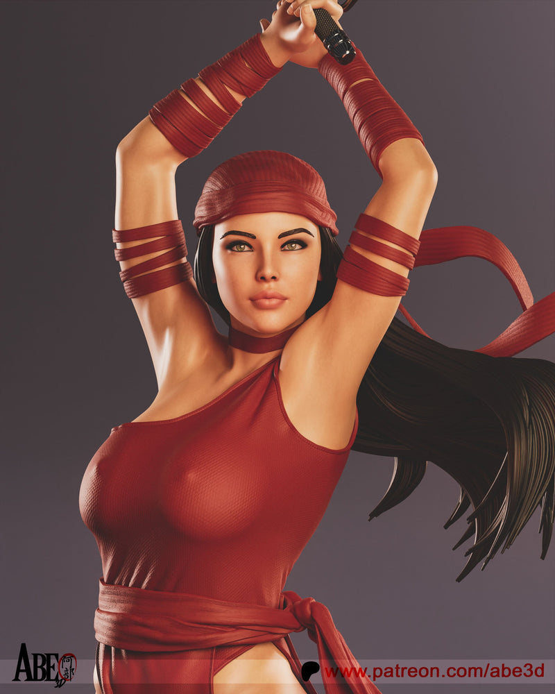 Elektra abe Resin Statue - view 4