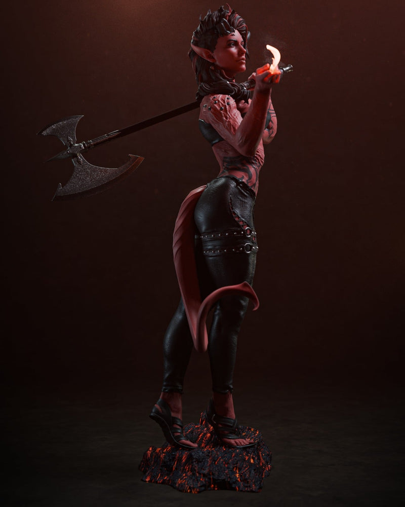 Karlach Resin Statue - view 3