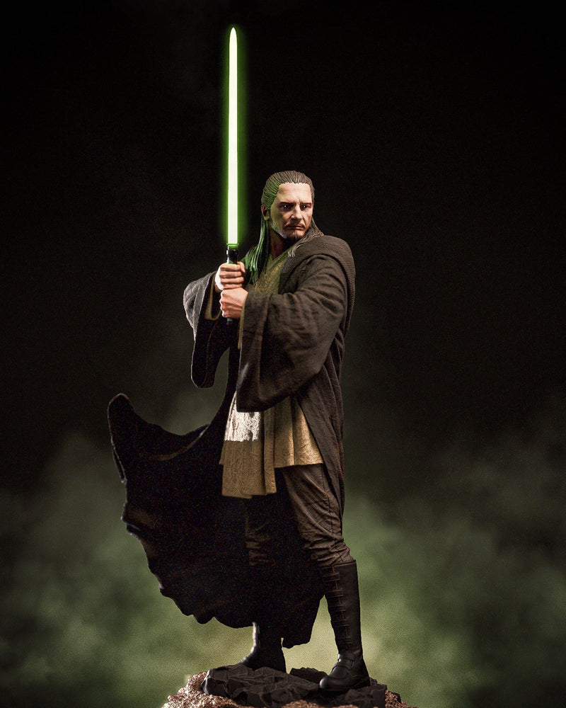 Qui Gon Jinn Resin Statue - view 3
