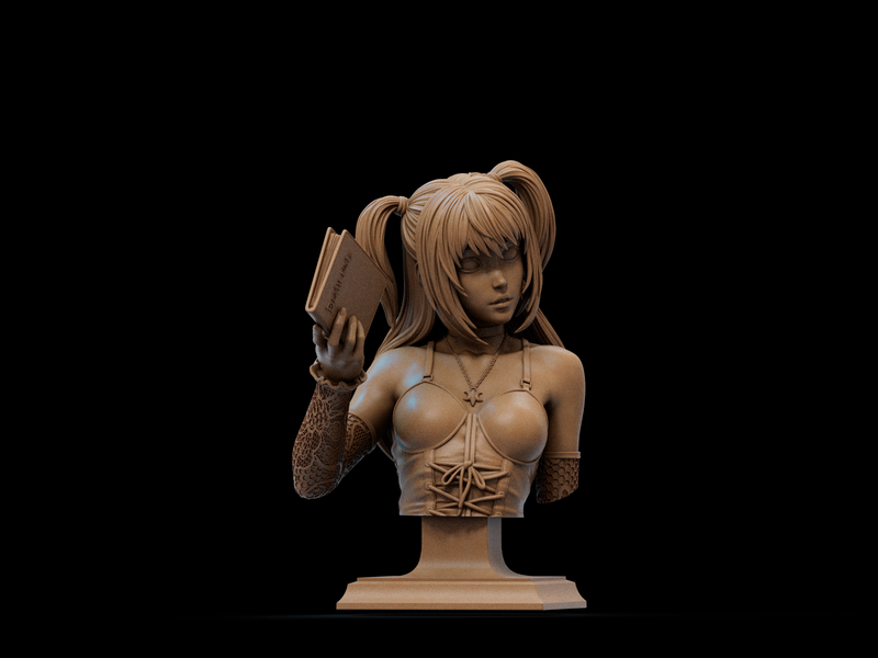 Misa Amane Resin Bust - view 3