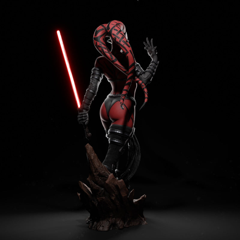 Darth Talon Resin Statue - view 2