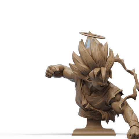 Goku Resin Bust - view 1