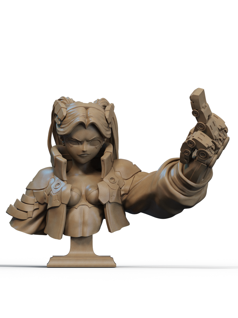 Rebecca Resin Bust - Design 1 - view 1