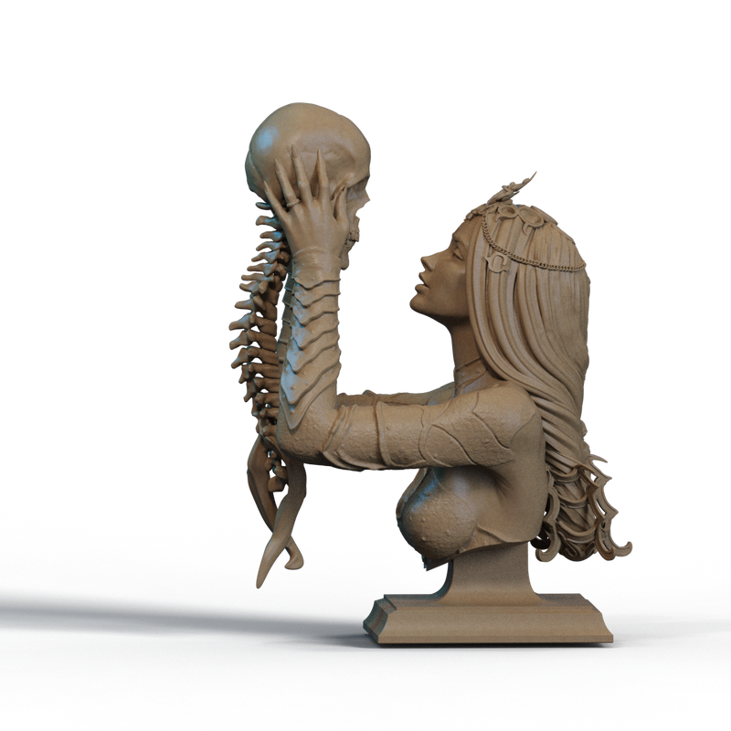 Orin Resin Bust - view 3