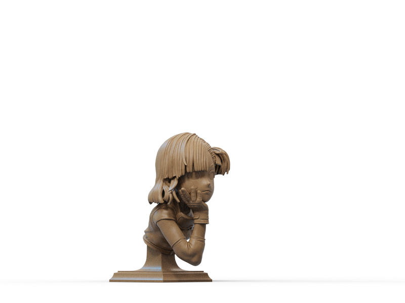 Bulma Resin Bust - view 7