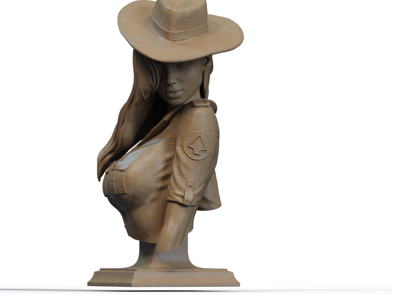 Jessica Rabbit Resin Bust - view 3
