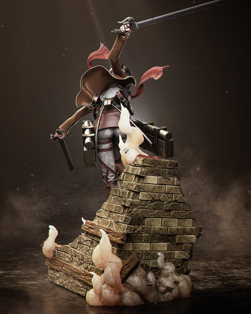 Mikasa Resin Statue - view 6