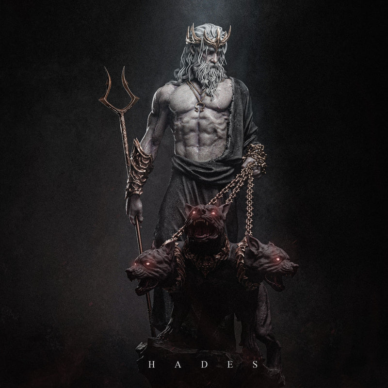 Hades Resin Statue - view 6