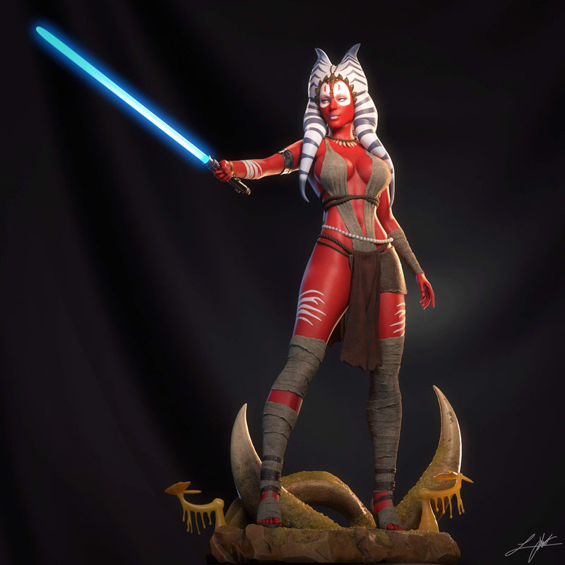 Shaak Ti Resin Statue - view 6