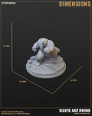 Silver Age Rhino - Marvel MCP-Compatible Resin Miniature