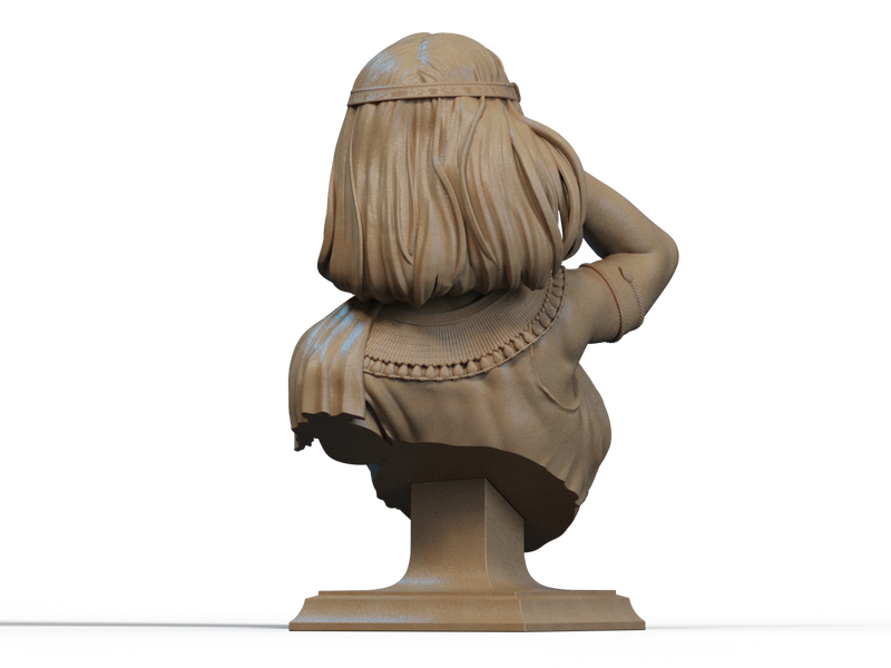 Cleopatra Resin Bust - view 3