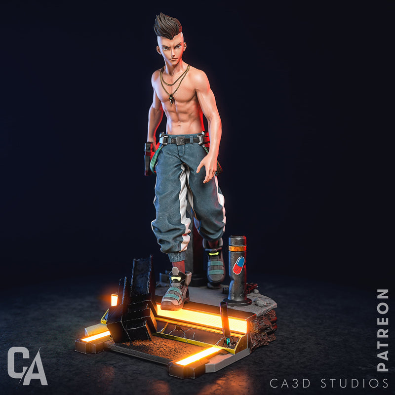 David Martinez Resin Statue - view 4