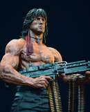 Rambo Resin Statue - view 1