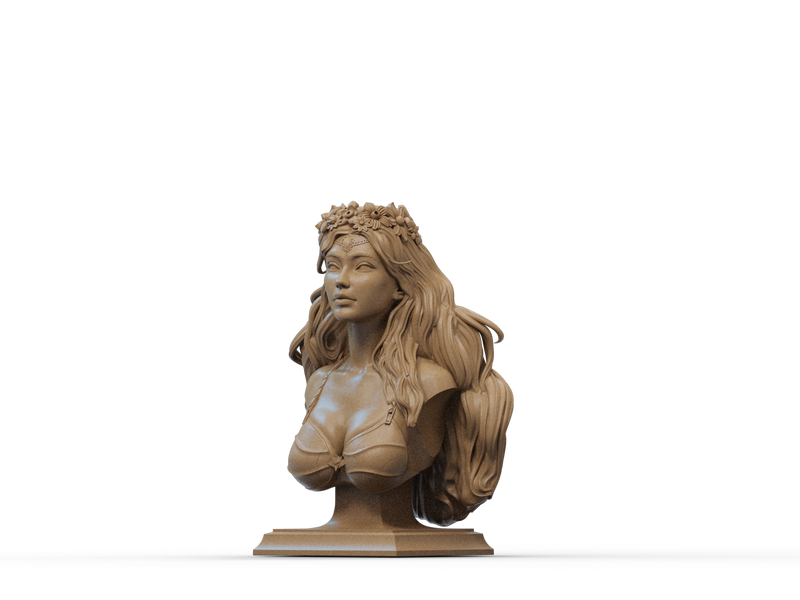 Artemis Resin Bust - view 3