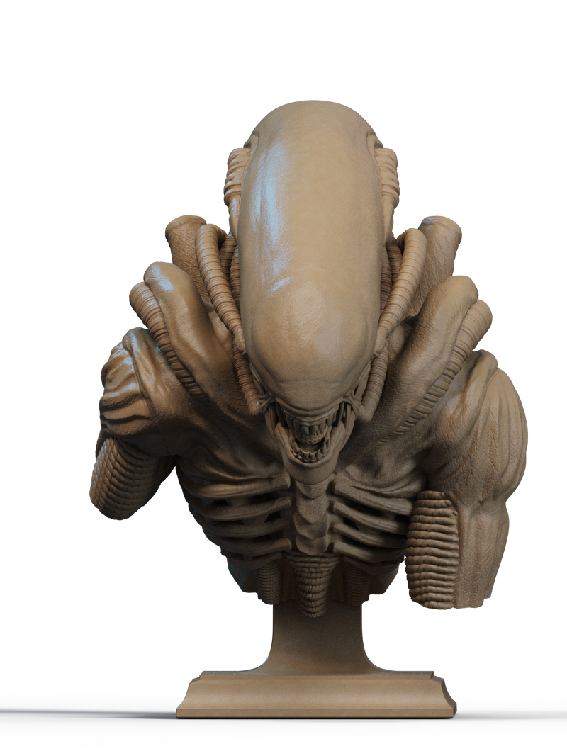 Alien Resin Bust - view 5