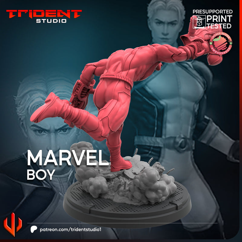 MARVEL BOY - Marvel MCP-Compatible 40mm Resin Miniature