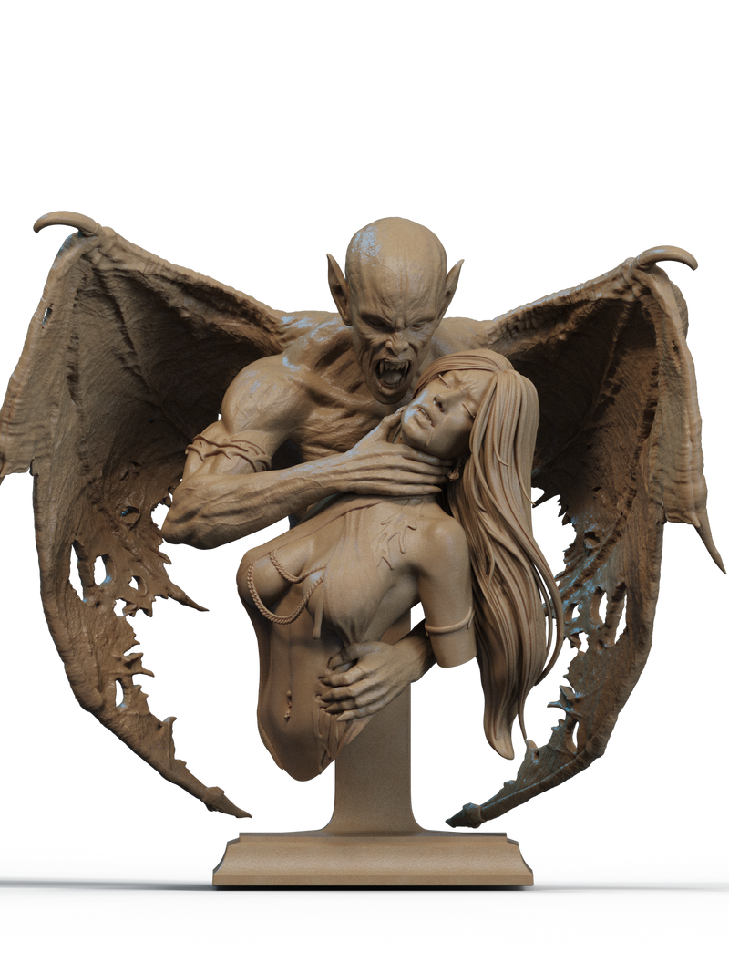 Dracula Resin Bust - Design 1 - view 1