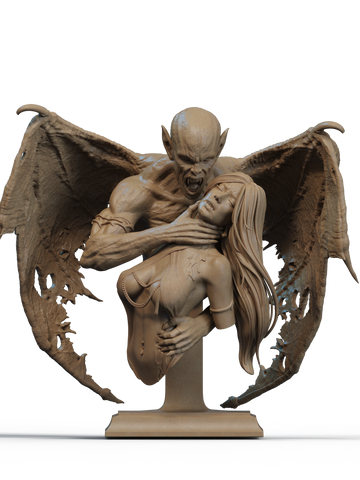 Dracula Resin Bust - Design 1 - view 1