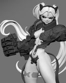 Rebecca Smasher Resin Statue - view 7