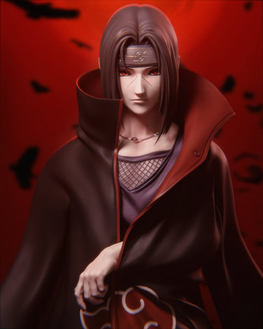 Itachi Uchiha Resin Statue - view 1