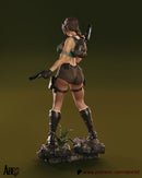 Lara Croft Resin Statue - view 3