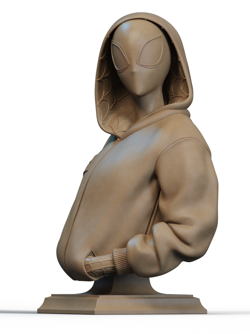 Spider Gwen - Ghost Spider Resin Bust - view 2