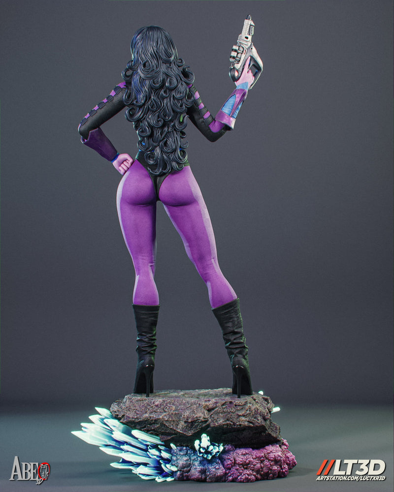 Nebula Resin Statue - view 4
