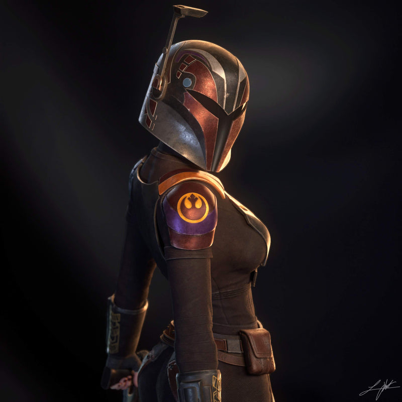 Sabine Wren Resin Statue - view 7