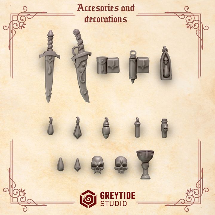 Crimson Lords Accessories And Decorations