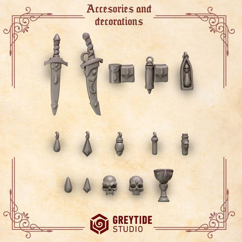 Crimson Lords Accessories And Decorations