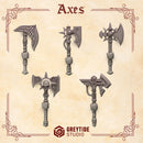 Crimson Lords Axes