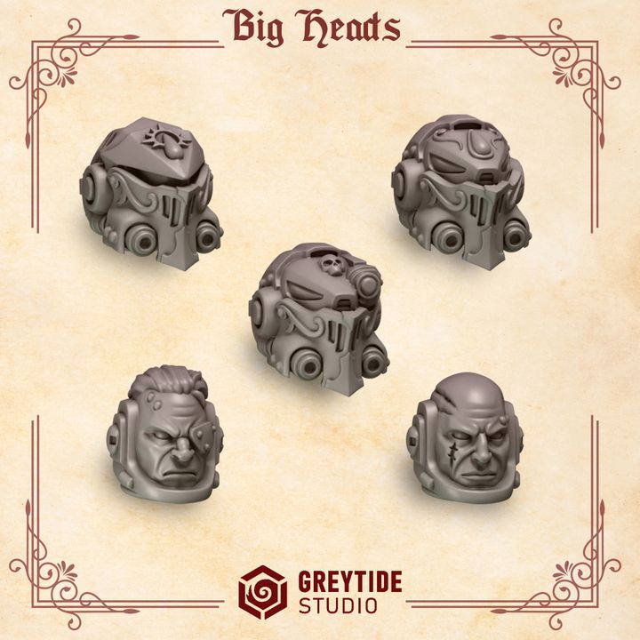 Crimson Lords Big Heads