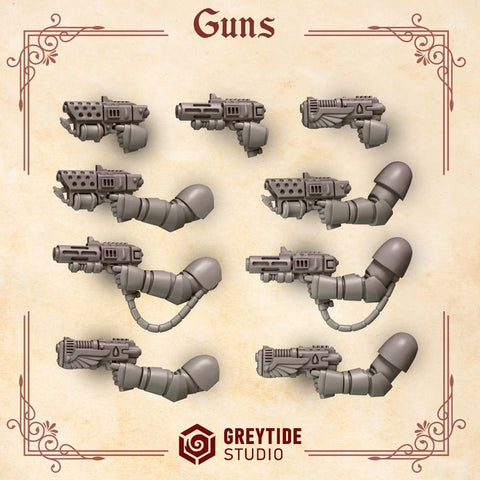 Crimson Lords Guns