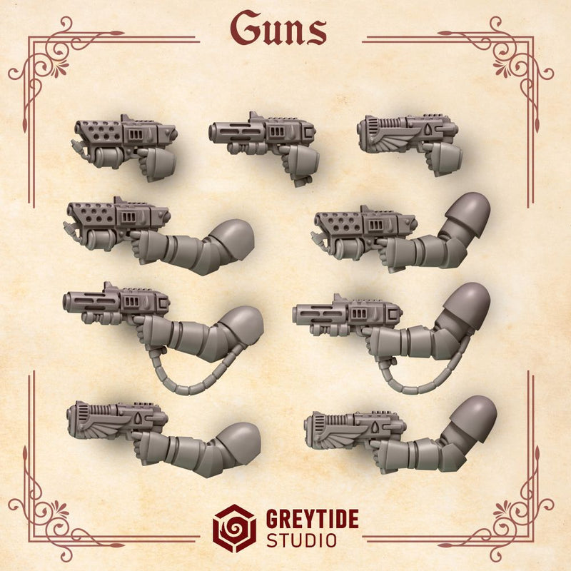 Crimson Lords Guns