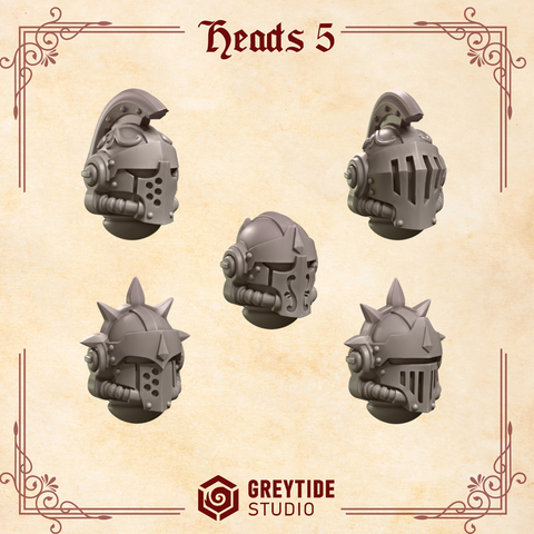 Crimson Lords Heads 5