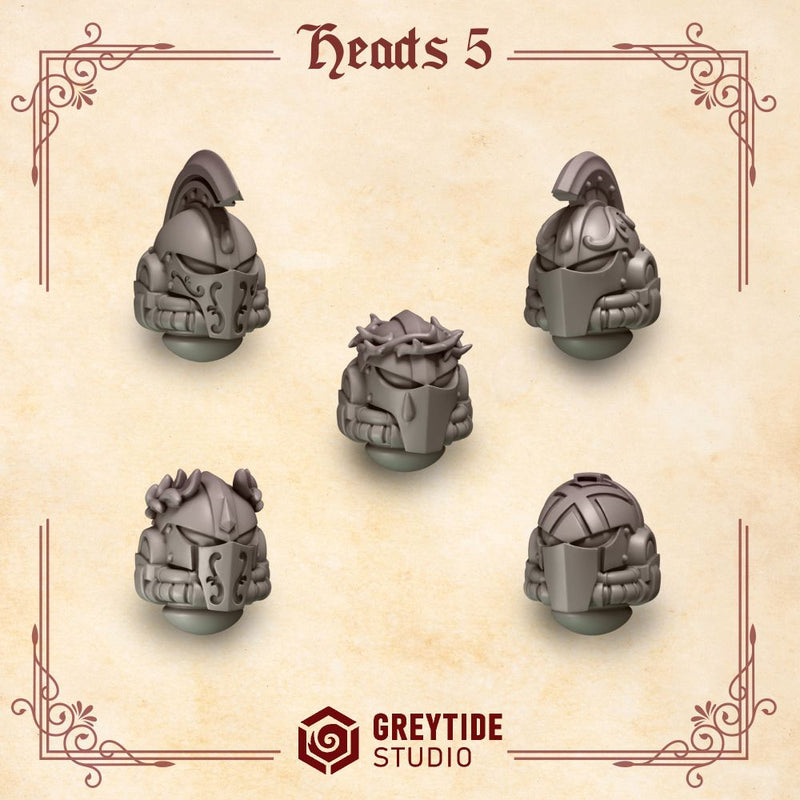 Crimson Lords Heads 5