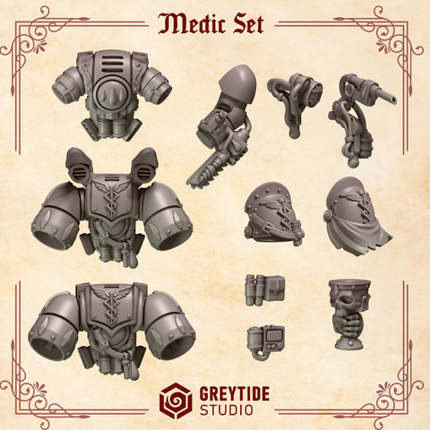 Crimson Lords Medic Set